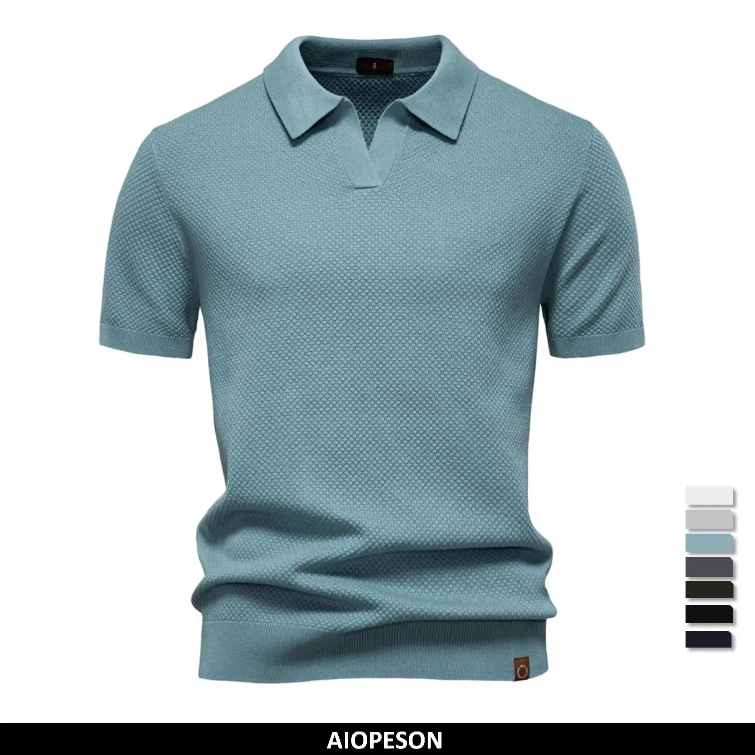 Men's summer polo shirt
