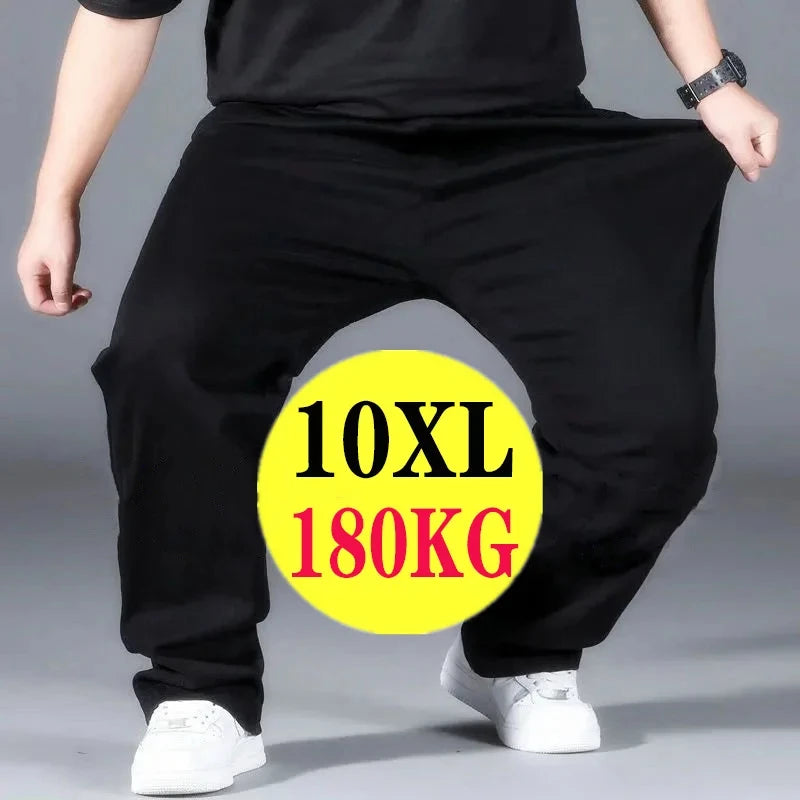 Men's wide-leg sweatpants